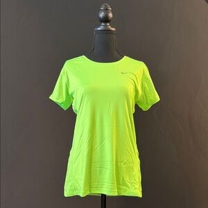 Nike Women's Neon Green Short Sleeve Tee